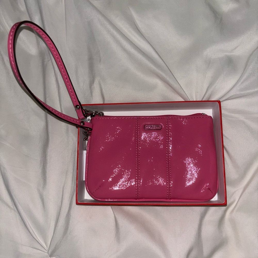 Coach Pink Wristlet